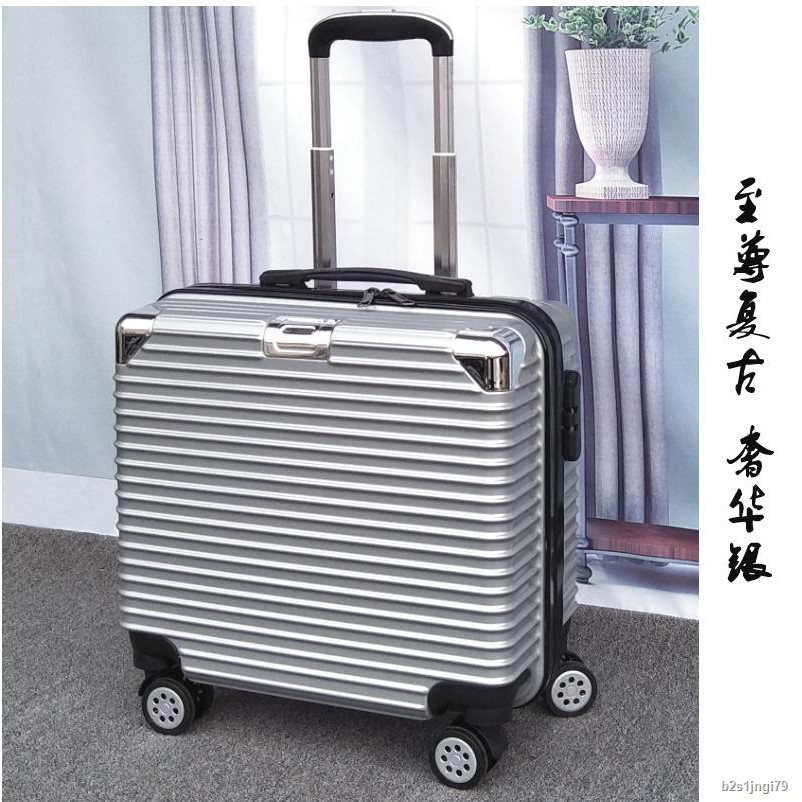 ❆Vali hành lý nhỏ nữ lưới màu đỏ mini xe đẩy xách tay 20 inch có mật khẩu lên 18 tùy chỉnh rung