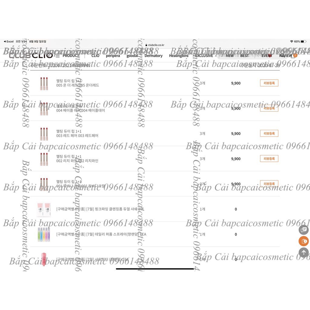 MBC Son CLO  Mad Matte Tint có 12 màu sale | BigBuy360 - bigbuy360.vn