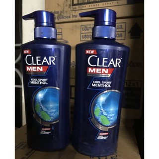 1 chai dầu gội Clear men mát ạnh 450ml