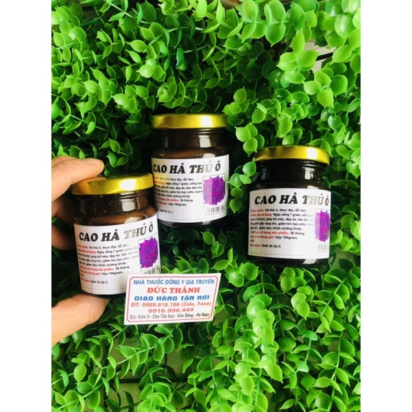 200gr Cao hà thủ Ô nguyên chất