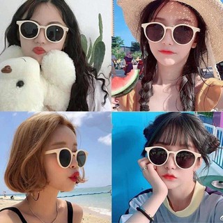 Kính mát gọng tròn nhiều màu thời cho nữ