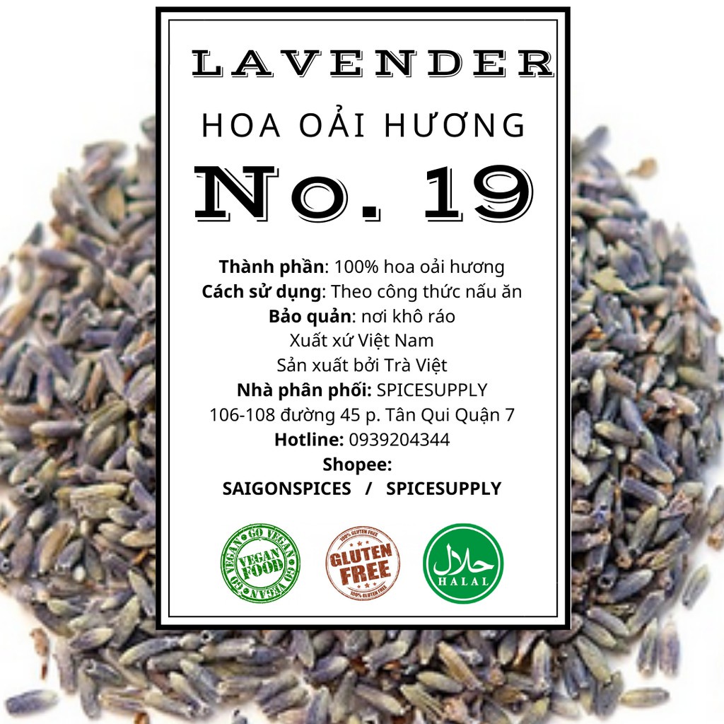 1kg Lavender Đà Lạt - Hoa oải hương siêu thơm