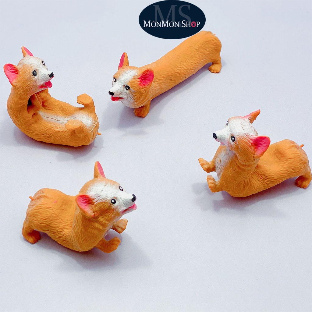 Chó Corgi,Chó Nhật Bóp Xả Stress/ Đồ chơi squishy Giá Rẻ giảm căng thẳng chất lượng đảm bảo