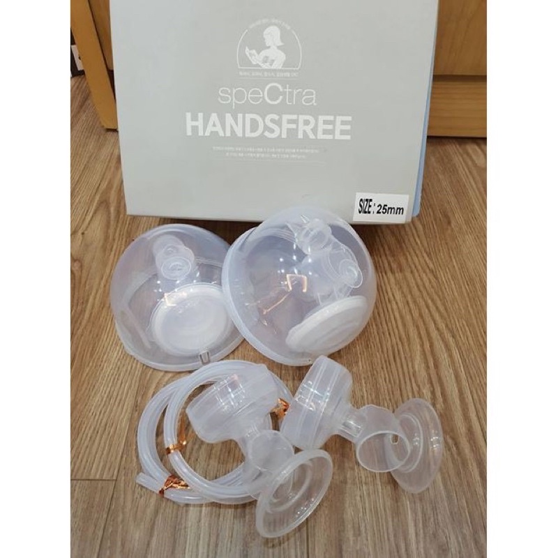 Cup hút sữa rảnh tay Spectra Handsfree - Size 24mm - Phụ kiện dùng chung cho máy hút sữa điện Hàn Quốc