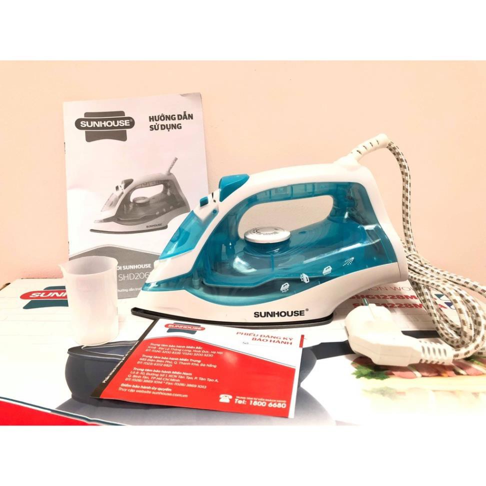 Bàn là, Bàn ủi hơi nước cầm tay Sunhouse SHD2065 BH chính hãng