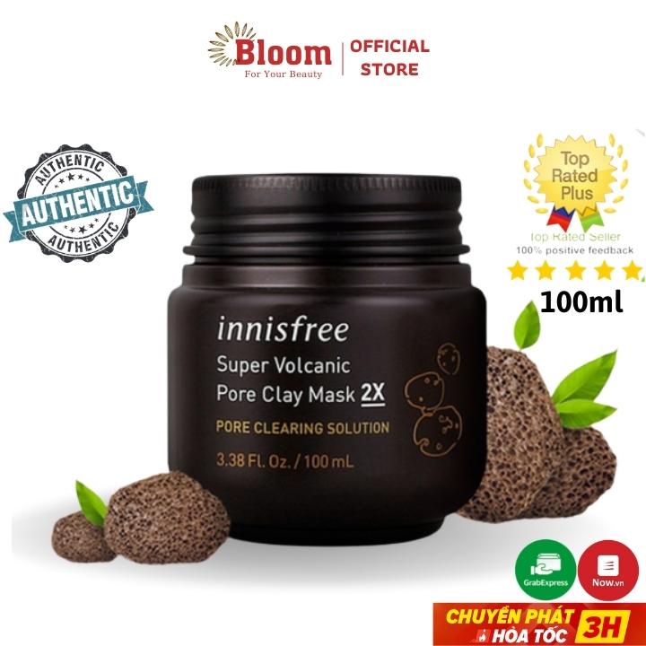 Mặt Nạ Đất Sét Innisfree Super Volcanic Pore Clay Mask 2X 100ml