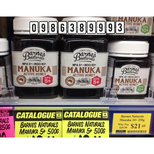 Mật ong Manuka Úc 500gr