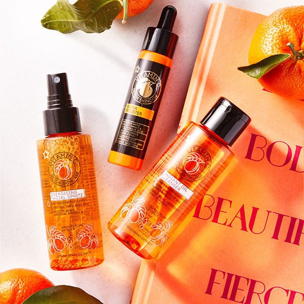 [TOP 1 SHOPEE] Nước hoa hồng xịt dưỡng sáng da, mờ thâm Superdrug Vitamin C Energising Facial Spritz 100ml (Bill Anh)