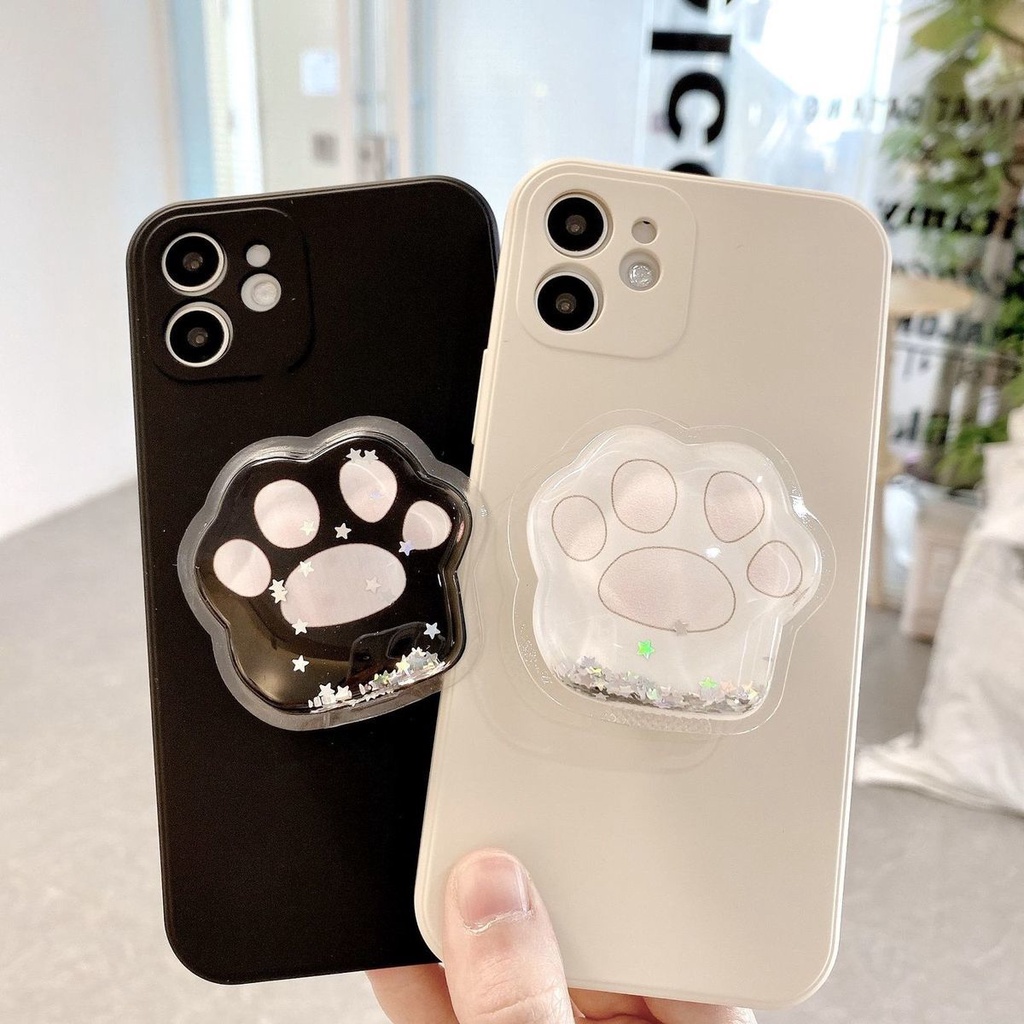 Ốp Điện Thoại tpu Hình Chân Mèo 3d Cho xiaomi 13 12t 13t 12 13 11t mi a3 lite mi 6 8 9 se mi 9t 10 9 10t 11Xpro mi 10 12 ultra Toàn Bộ Bìa