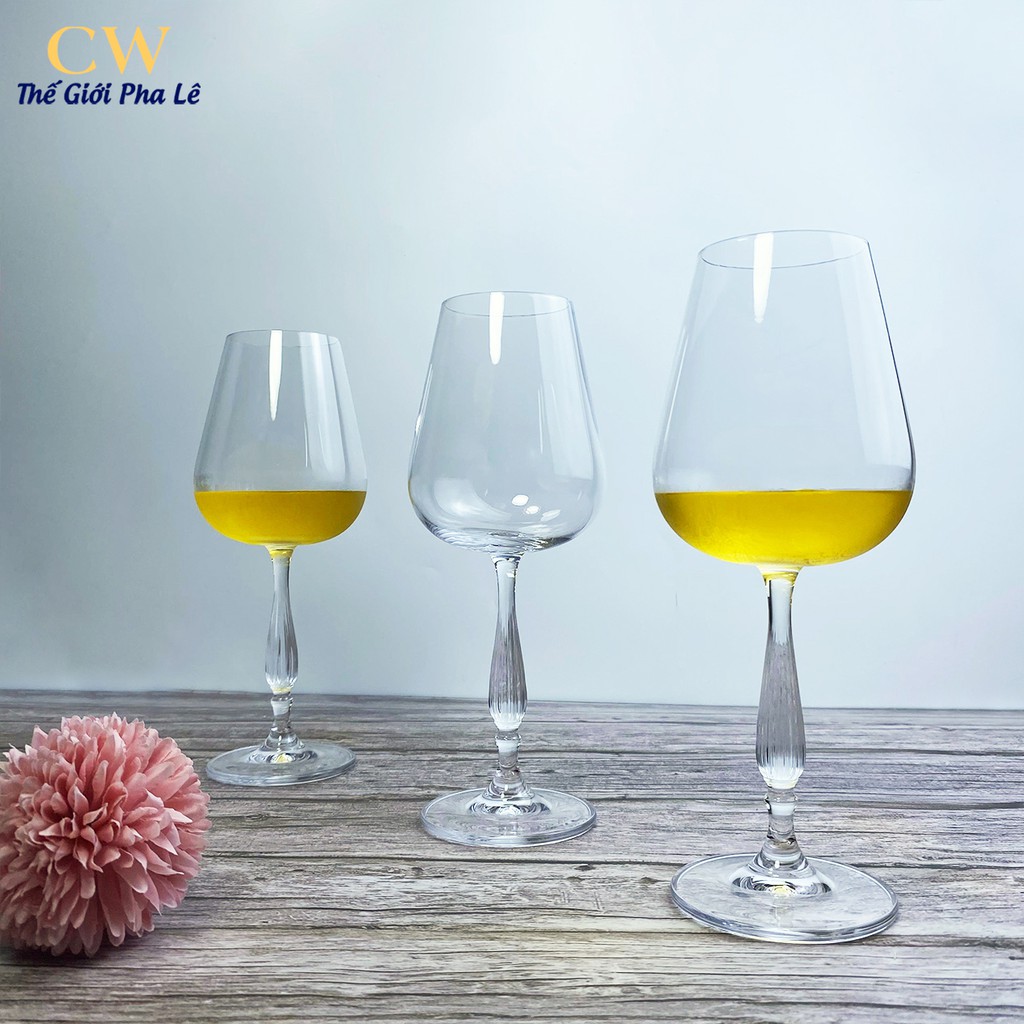 Ly Rượu Vang Trắng Pha Lê Tiệp Bohemia Scopus Cao Cấp 260ml Bộ 6 Chiếc