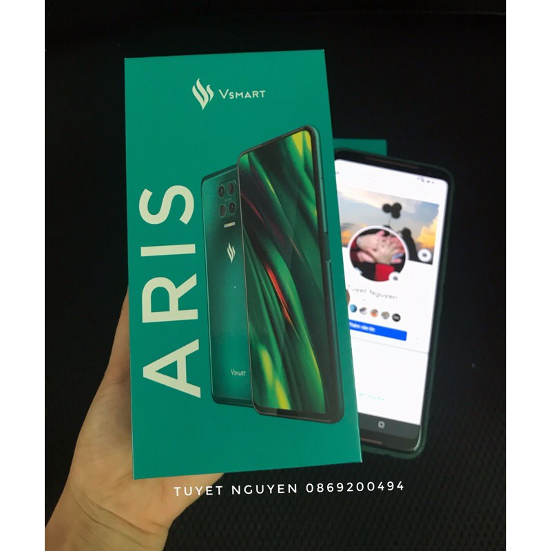 Điện thoại Vsmart Aris 8GB/128GB Hàng chính hãng nguyên seal 100% [ SẴN HÀNG] | BigBuy360 - bigbuy360.vn