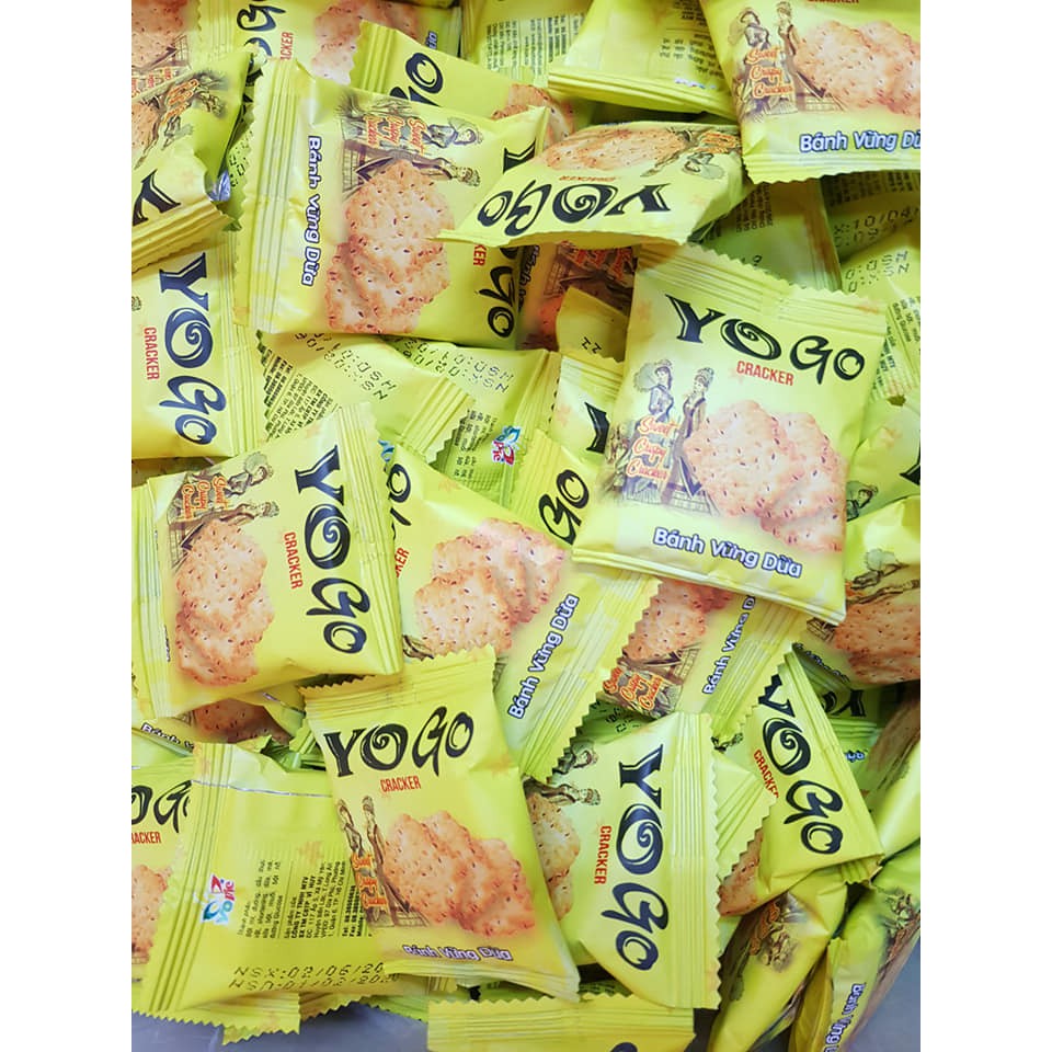 Bánh YoGo Vừng Dừa - Thơm Ngon 100G / 250G / 500G | BigBuy360 - bigbuy360.vn