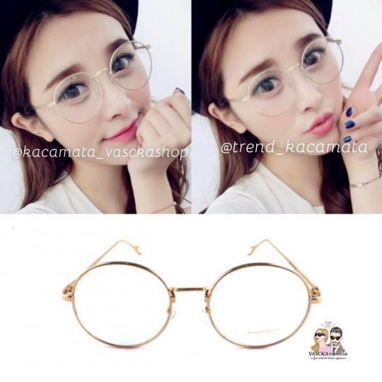 gọng kính kim loại teen mảnh cao cấp lắp được cận viễn loạn