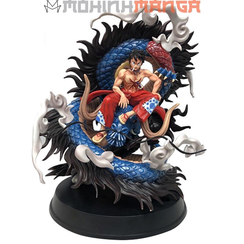 Mô hình Monkey D Luffy vs Kaido rồng Dragon One Piece Đảo hải tặc cao 39cm