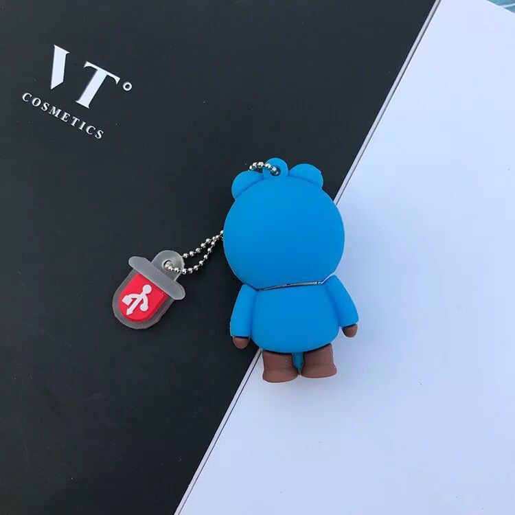 [Spot &amp; COD] Ổ đĩa flash USB Hình hoạt hình Doraemon dễ thương Silicone Ngón tay cái Ổ cắm bút USB 2.0 Thích hợp cho Máy tính xách tay 1GB 2GB 4GB 8GB 16GB 32GB 32GB 64GB