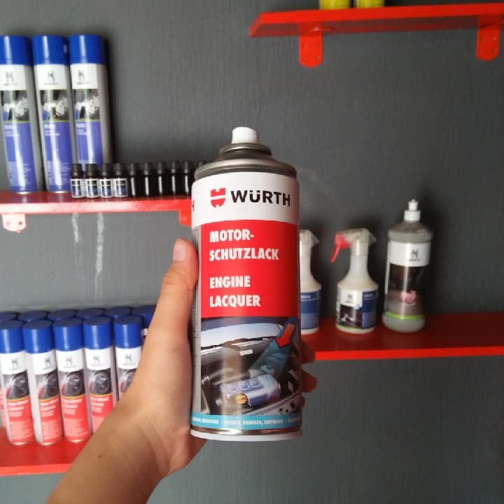 Phủ Bóng Bảo Vệ Khoang Máy Ô Tô WURTH ENGINE PROTECTIVE 400ML 0892790 chamsocxe