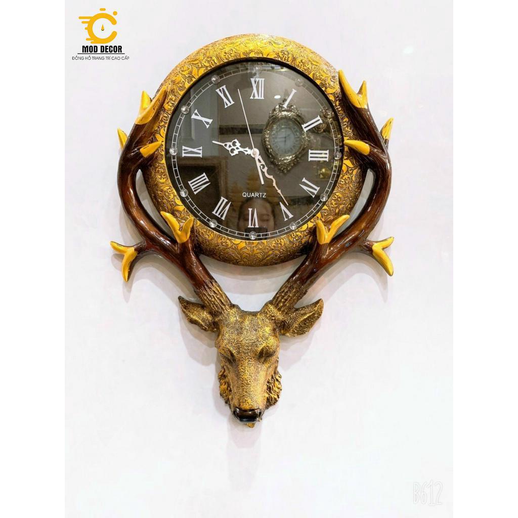 Đồng hồ treo tường trang trí công phượng, tráng gương MOD Decor mã 8504, Lianzhang JJT