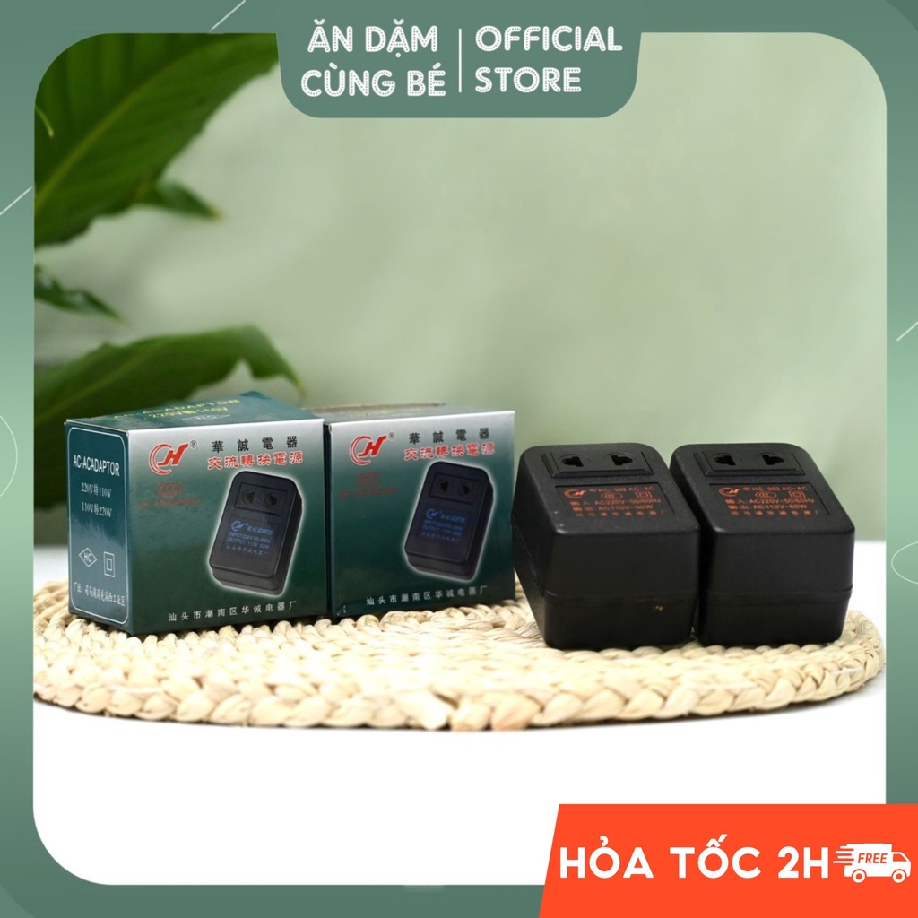 Cục đổi nguồn điện 220v sang 110v dành cho máy đuổi muỗi &amp; các thiết bị điện khác (Công suất dưới 30w)