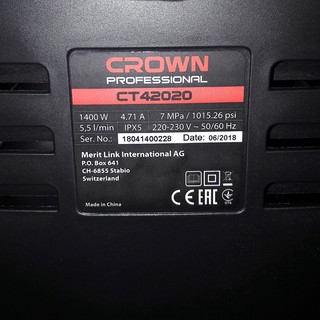 Máy rửa xe Crown CT42020 - 1400W