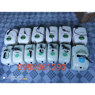 Bộ máy Sục khí oxy Tích điện 7>10 tiếng Bảo hành 12 tháng