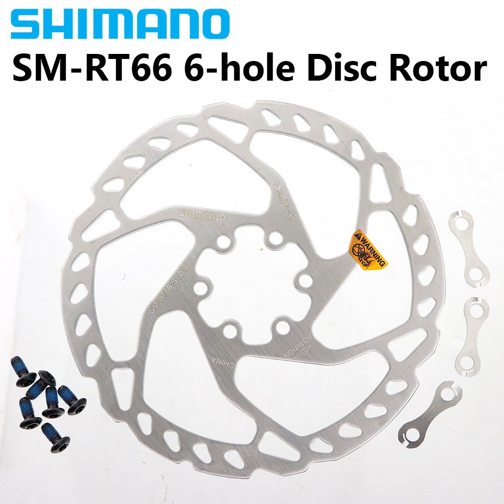 Đĩa Phanh Xe Đạp Shimano Deore SLX SM RT66 6 Đĩa 160mm 180mm 203mm