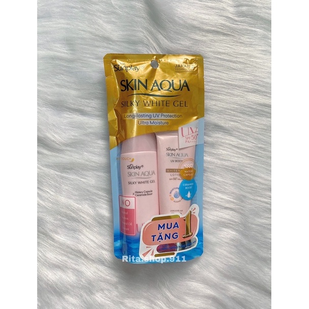 Kem chống nắng Sunplay Skin Aqua cho da mặt, toàn thân SPF50+ PA++++