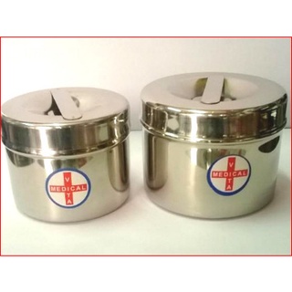 Hộp đựng bông inox 304