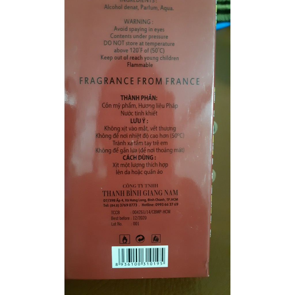 Nước Hoa ACTIVE Dành Cho Nam | BigBuy360 - bigbuy360.vn