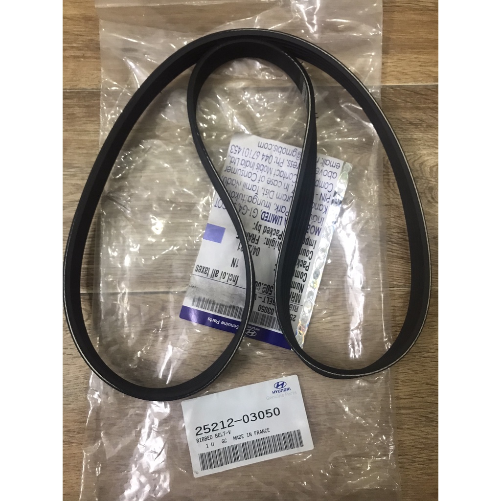 Dây cuaroa tổng Hyundai I10 (2014 - 2020 )  máy 1.2 hãng 5PK1230 -  Mã: (25212-03050)