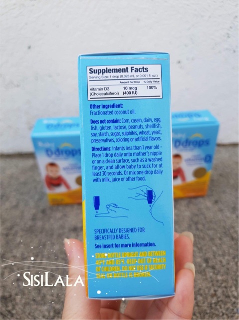 Vitamin D Baby Ddrops
