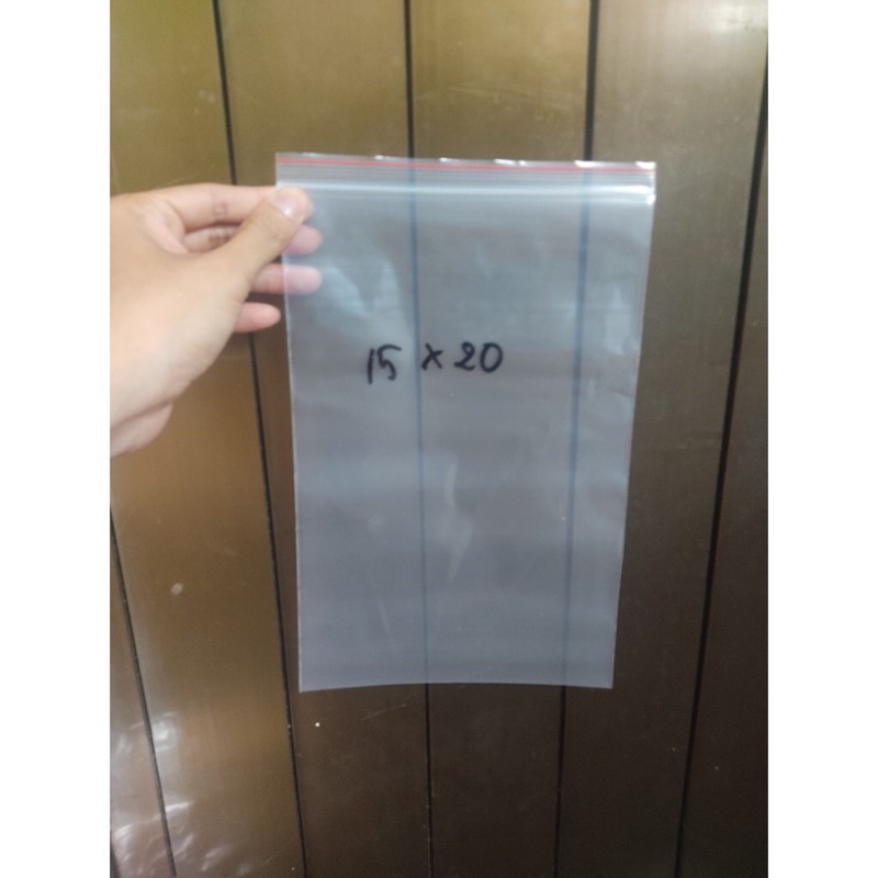 Túi Zip Chỉ Đỏ Size 4*6, 6*8, 15*20, 8*12