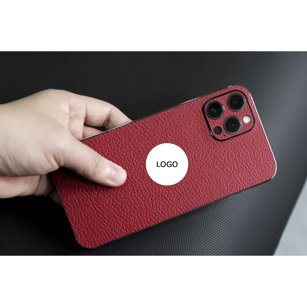 MIẾNG DÁN DA LƯNG VIỀN ĐỎ IPHONE 15PROMAX 14 PROMAX 13PRO MAX 12 PRO MAX 11 PRO MAX XSMAX