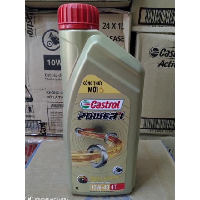 Nhớt xe số cao cấp CASTROL POWER I (1 lít )