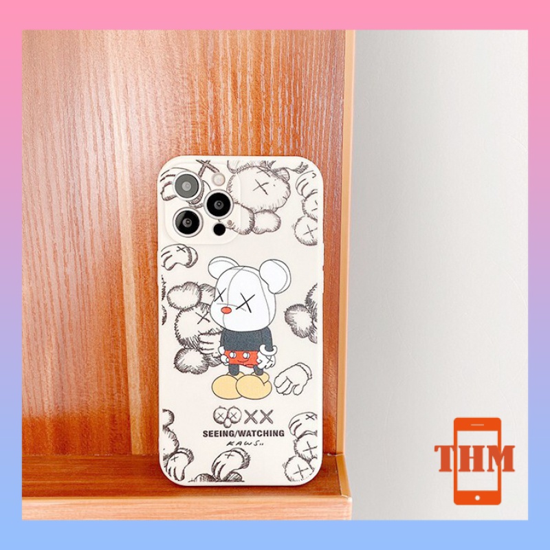 ốp lưng iphone Điện Thoại Hoạt Hình kaws medicomtoy 6/6plus/6s/6splus/7/7plus/8/8plus/x/xr/xs/11/12/13/pro/max/plus/promax-3075