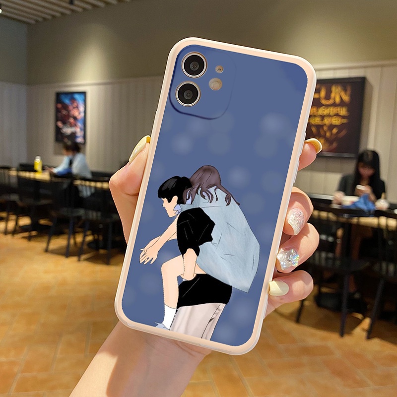 Ốp lưng iphone Blue Couple ốp đẹp iphone 14 13 12 11 Pro Max SE 2020 X XR XS 8 7 ip 6S 6 Plus tr1221