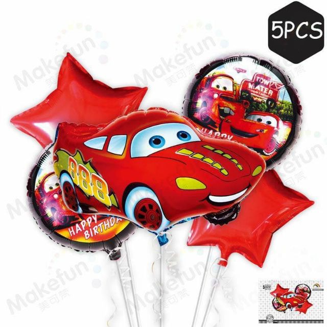 Set 5 Bong Bóng Hình Kỳ Lân Trang Trí Tiệc Sinh Nhật