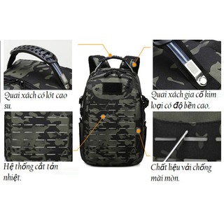 Balo du lịch, phượt đựng laptop 15.6