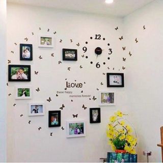 Bộ khung ảnh trang trí phòng cưới loại to .