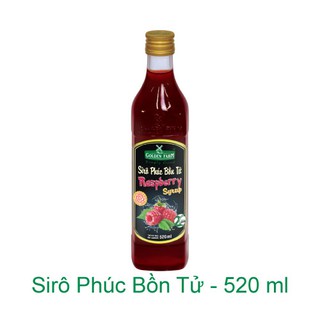 Siro phúc bồn tử golden farm 520ml