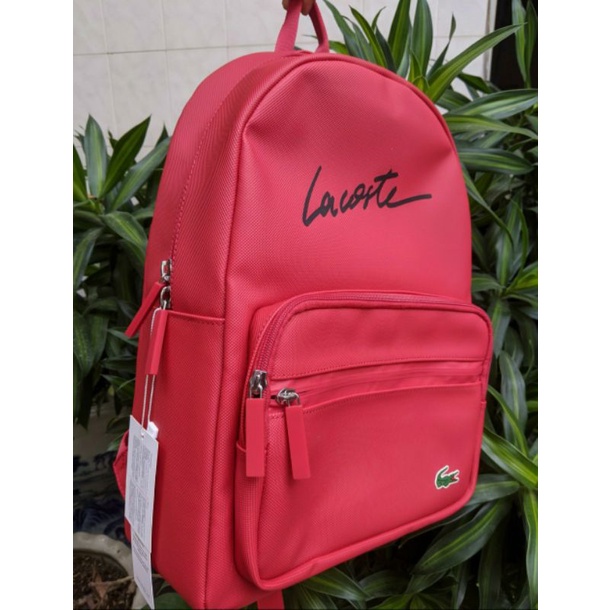 🎒Balo Lacoste Unisex-Adult Backpack
