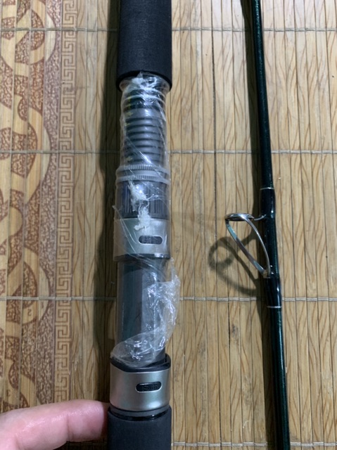 cần câu lure 2 khúc dài 2m1 siêu khoẻ khuyên fuj cần y hình giá rẻ