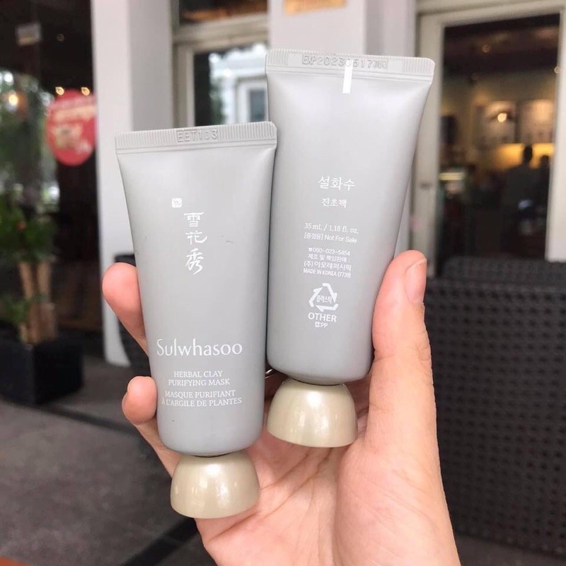 Mặt nạ đất sét thảo dược cho da dầu Sulwhasoo Herbal Clay Purifying Mask 35ml