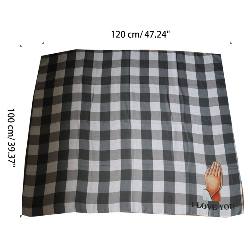 Khăn Choàng Cổ Đa Năng Chống Lạnh Họa Tiết Kẻ Sọc Thời Trang Mùa Đông Cho Nữ