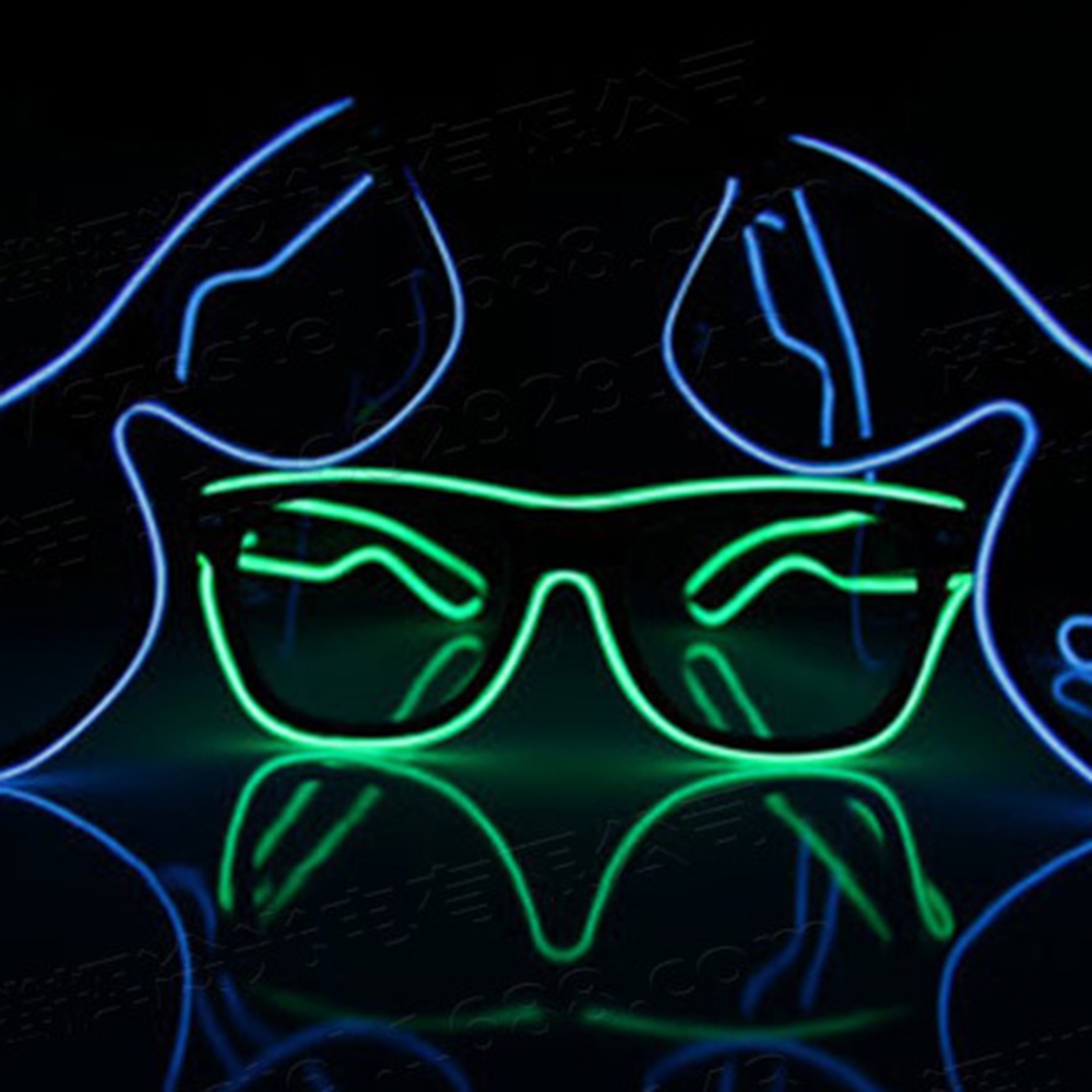 Mắt Kính Có Đèn Led Phát Quang Độc Đáo Cho Tiệc Cưới / Giáng Sinh / Halloween (Không