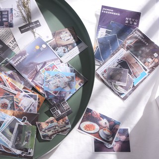 Set 40 Miếng Dán Sticker HynBee Trang Trí Sổ Tay, Nhật Ký, Điện Thoại, Bookmark, Bullet Journal Siêu Xinh