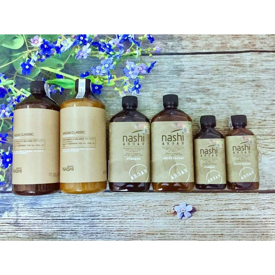 LẺ DẦU GỘI HOẶC DẦU XẢ NASHI ARGAN 200ML - 500ML - 1000ML