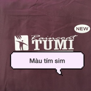 Áo mưa bít sườn TUMI NEW