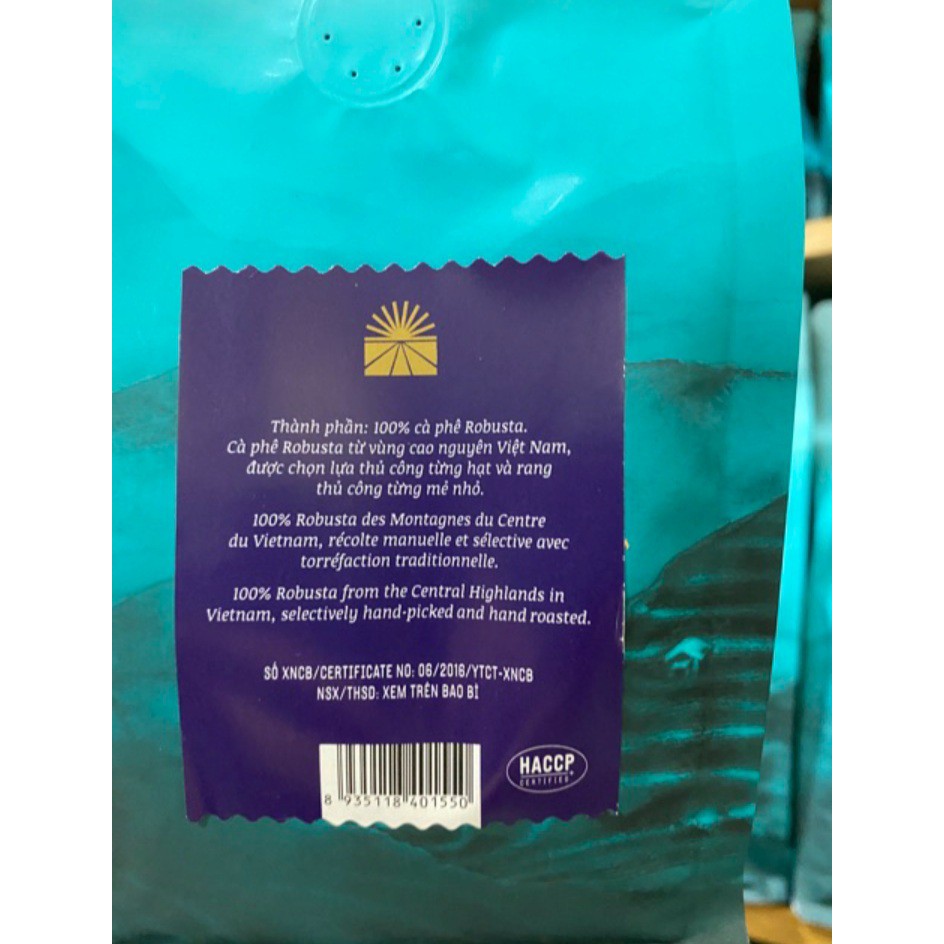 Gói Cà phê bột rang xay IDEAL  Folliet Ground Coffee 250gr