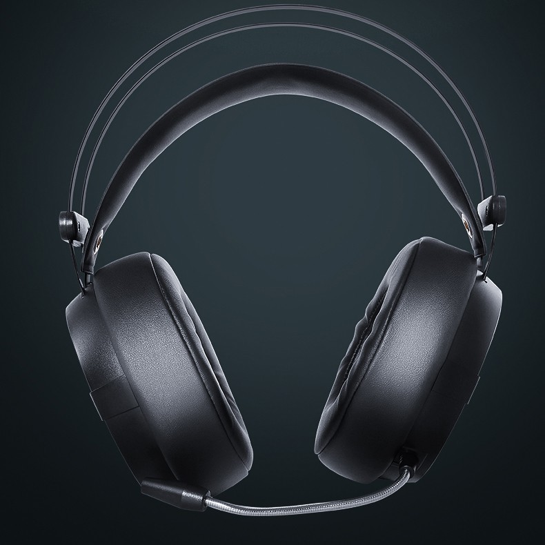 Tai nghe 7.1 gaming HP H160GS led RGB - âm thanh stereo cực chất (Đen)