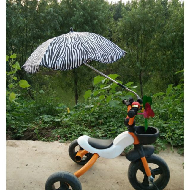 [Hàng Sẵn] Ô gắn xe đẩy gắn được vào nhiều loại xe, đệm lót xe đẩy 【Summer062】